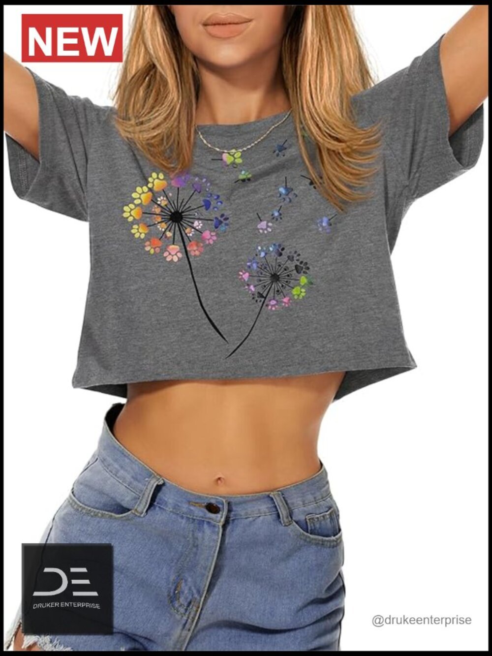 Short Sleeve Crop Tee Loose Fit Casual Blouse Summer Top